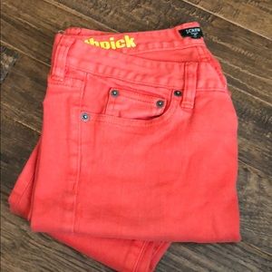 J Crew toothpick jeans